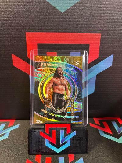 Jake the Snake Roberts Gold Stone Foreign Objects /75